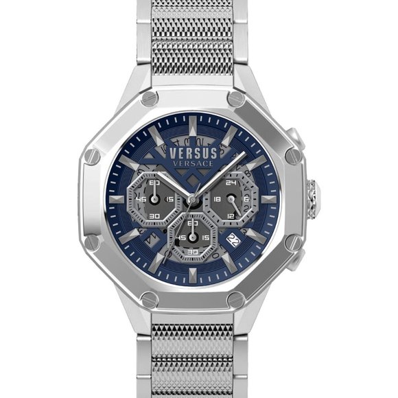 Versace Versus Black 45mm Watch